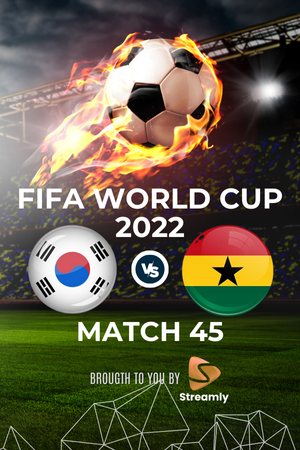 Fifa WC 22 South Korea vs Ghana Match 45