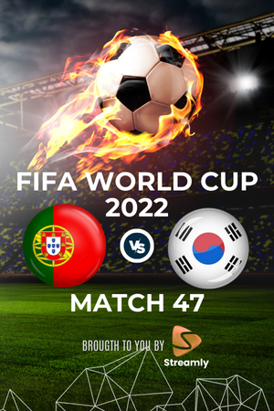 Fifa WC 22 South Korea vs Portugal Match 47