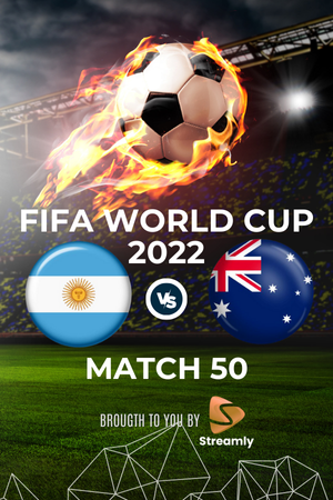 Fifa WC 22 Argentina vs Australia Match 50