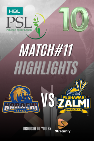 PSL 10 Peshawar vs KHI Match 11