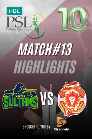 PSL 10 Multan vs ISL Match 13