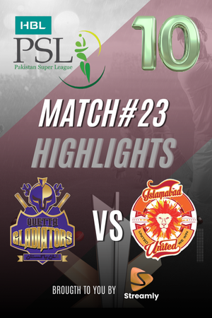 PSL 10 Quetta vs ISL Match 23