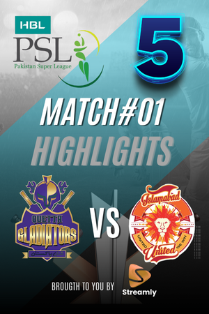 PSL 5 Quetta vs ISL Match 01