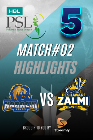 PSL 5 KHI vs Peshawar Match 02