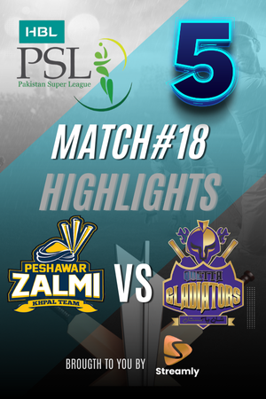 PSL 5 Peshawar vs Quetta Match 18