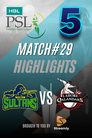 PSL 5 Multan vs LHR Match 29
