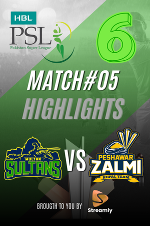 PSL 6 Multan vs Peshawar Match 05