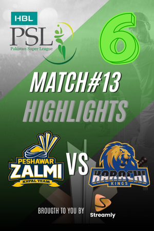 PSL 6 KHI vs Peshawar Match 13