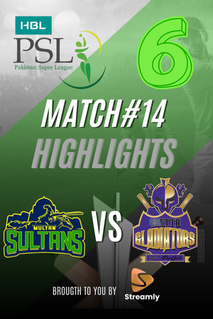 PSL 6 Quetta vs Multan Match 14