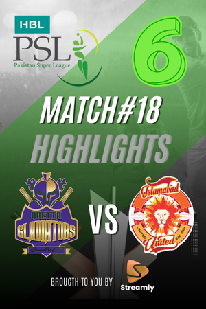 PSL 6 Quetta vs ISL Match 18