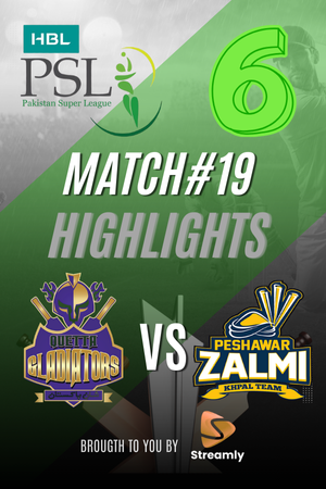PSL 6 Peshawar vs Quetta Match 19