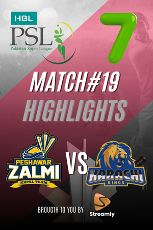 PSL 7 Peshawar vs KHI Match 19