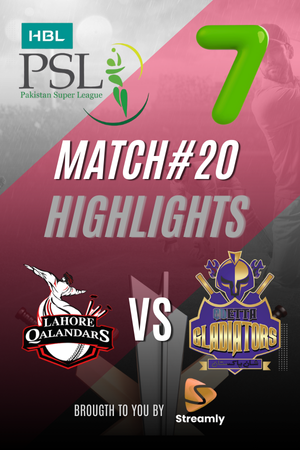 PSL 7 LHR vs Quetta Match 20