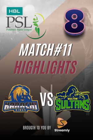 PSL 8 Multan vs KHI Match 11