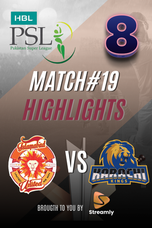 PSL 8 ISL vs KHI Match 19