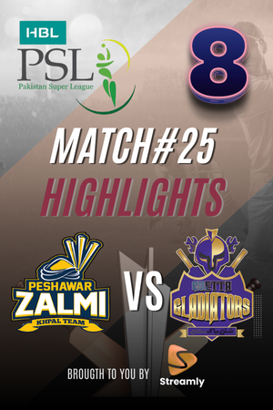 PSL 8 Peshawar vs Quetta Match 25