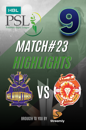 PSL 9 Isl vs LHR Match 23