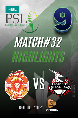 PSL 9 Isl vs Quetta Match 32