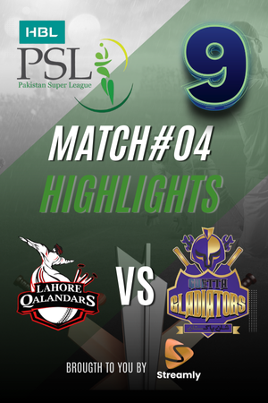 PSL 9 LHR vs Quetta Match 04