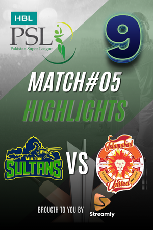 PSL 9 Multan vs Isl Match 05
