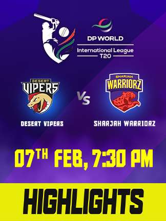 Desert Vipers VS Sharjah Warriors